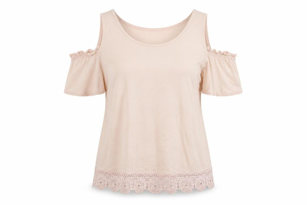New Look Womens Orange   Basic T-Shirt Size 10
