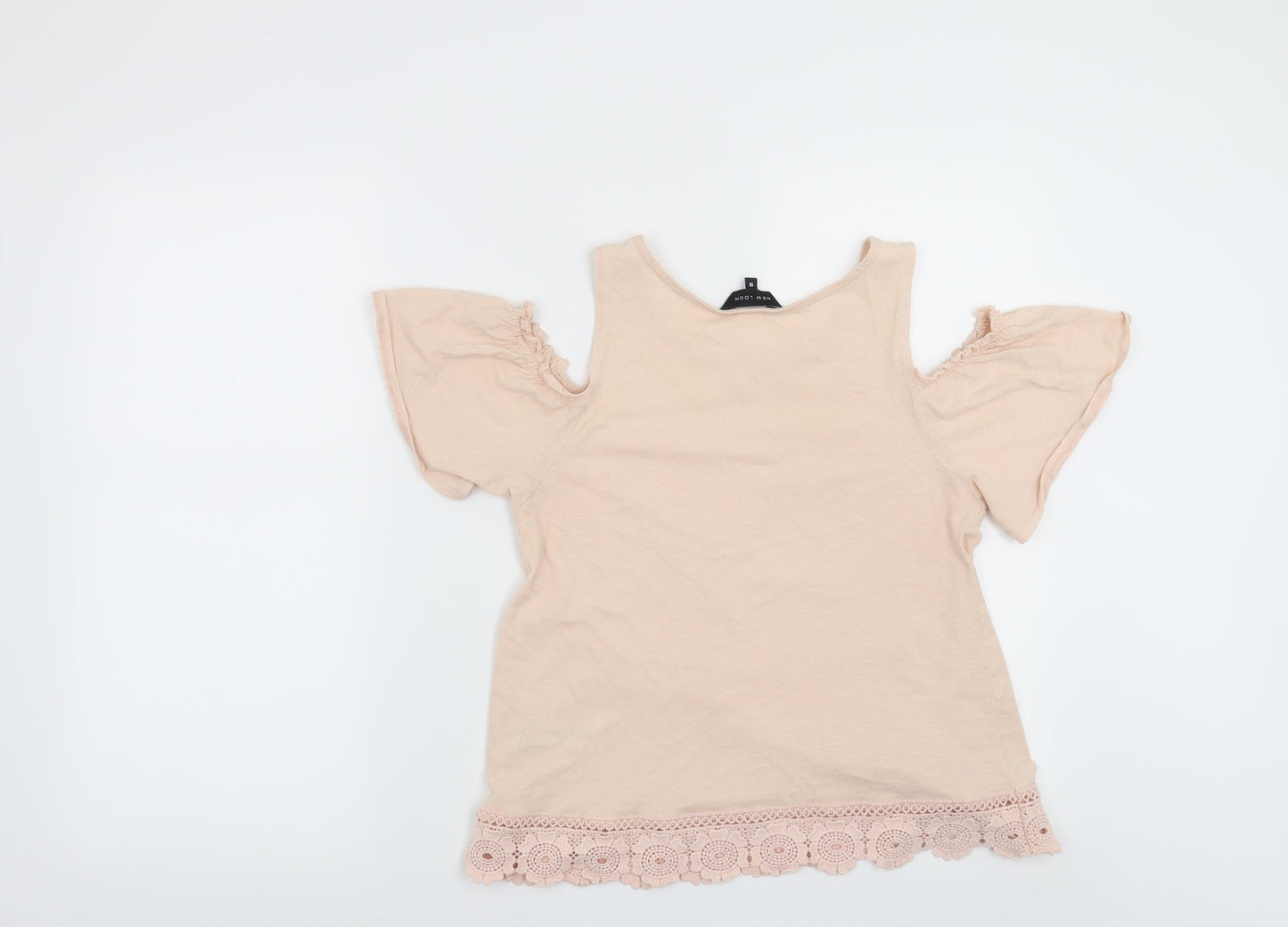 New Look Womens Orange   Basic T-Shirt Size 10