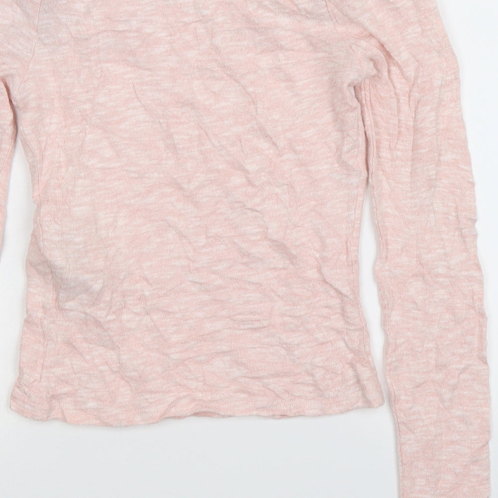 FOREVER 21 Womens Pink  Knit Pullover Jumper Size S