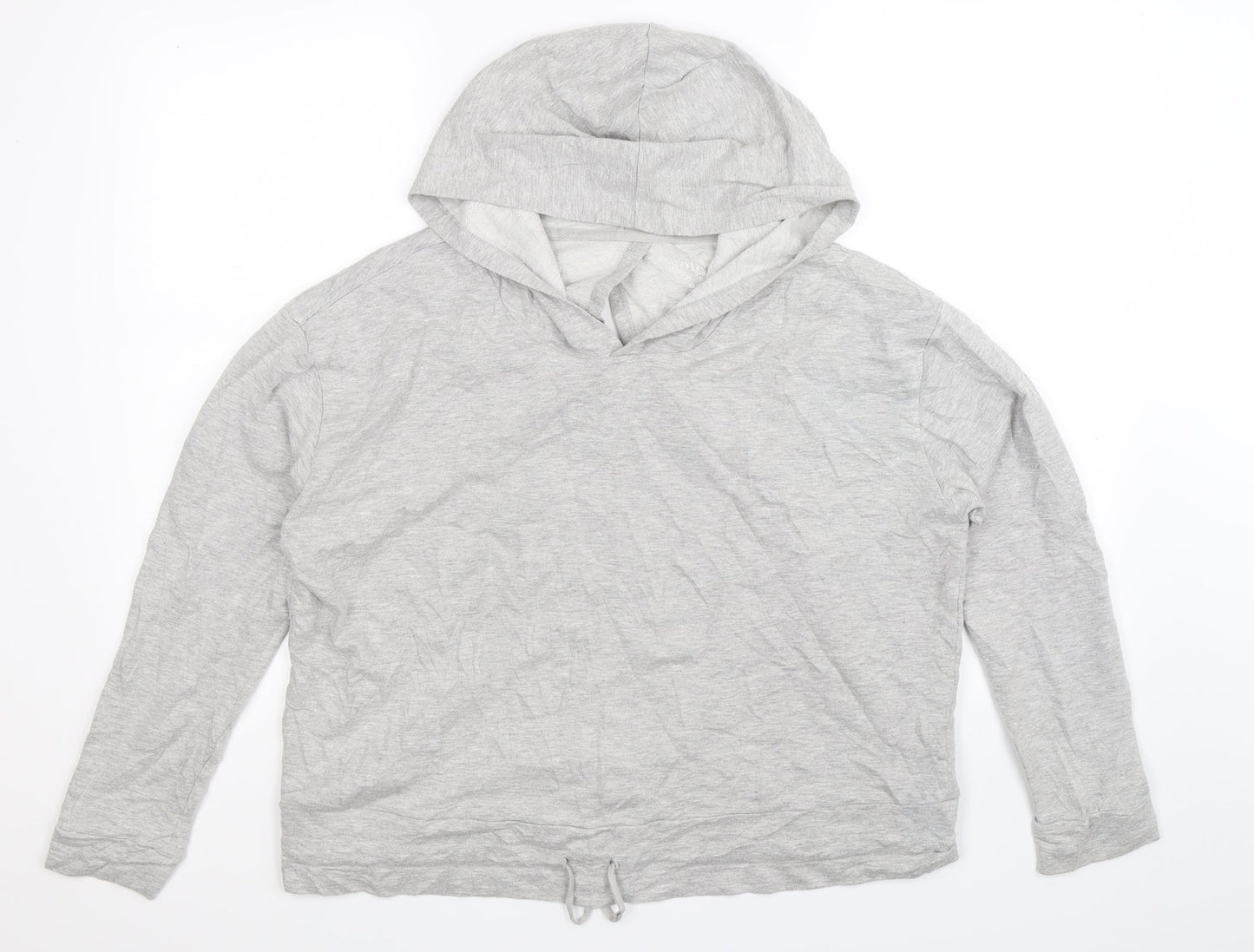 SOHO Womens Grey   Pullover Hoodie Size M
