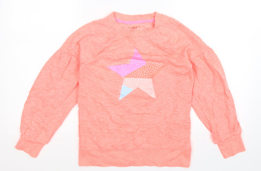 Cat & Jack Womens Pink   Pullover Sweatshirt Size 12