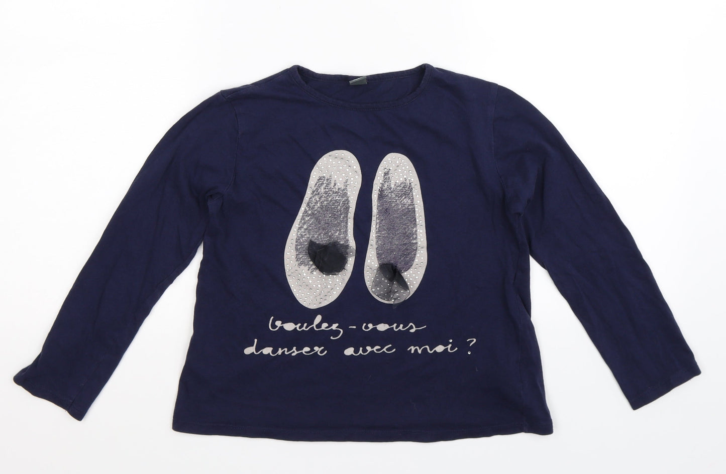 Zara Boys Blue   Basic T-Shirt Size 11-12 Years