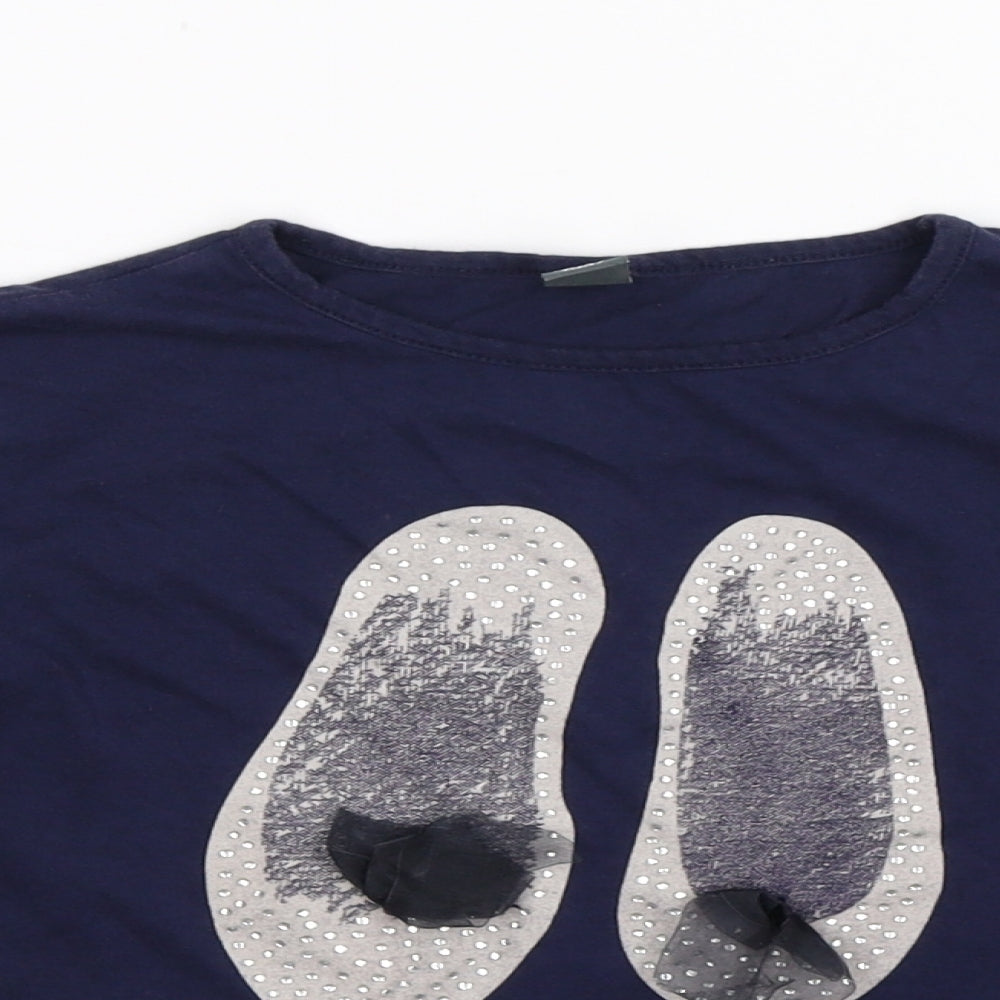 Zara Boys Blue   Basic T-Shirt Size 11-12 Years