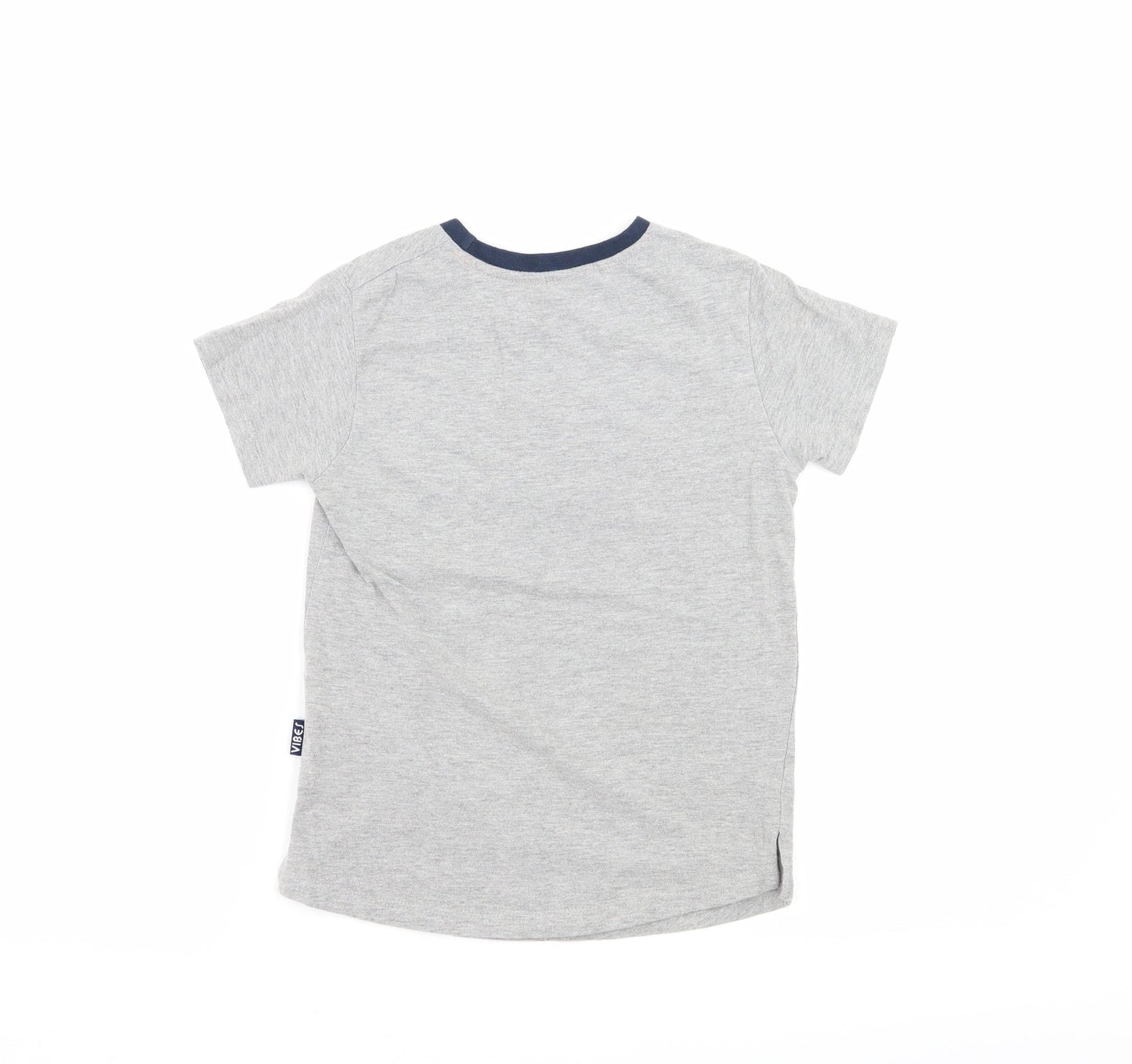 Primark Boys Grey   Basic T-Shirt Size 5-6 Years