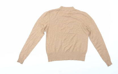 Back view of New Look women’s beige jumper, size UK 12