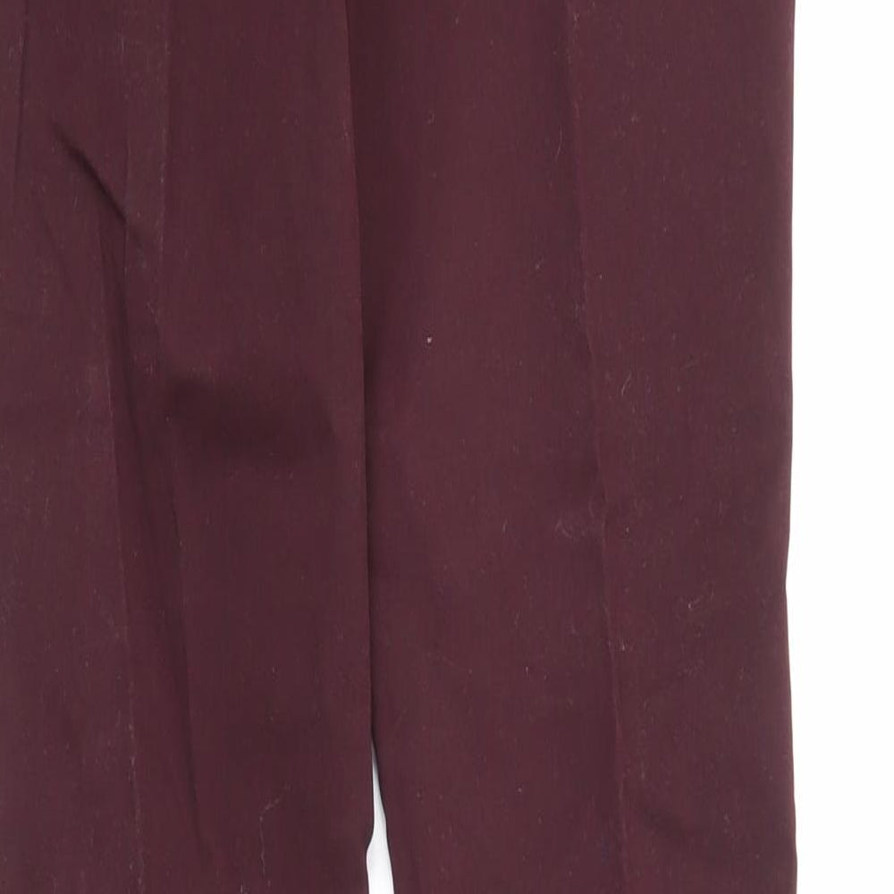 F&F Womens Purple  Denim Straight Jeans Size 6 L29 in