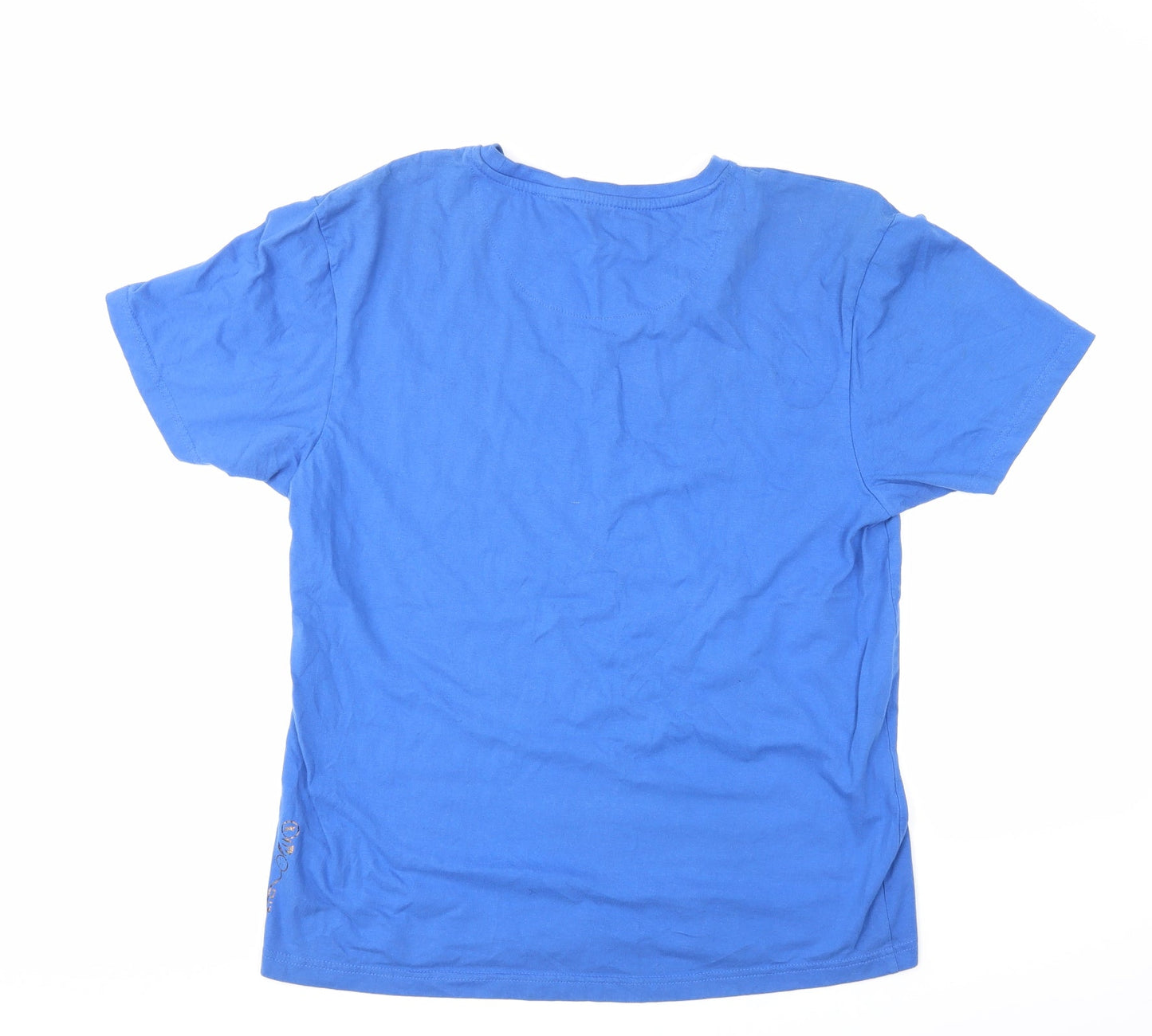 ET Jeans Mens Blue    T-Shirt Size L