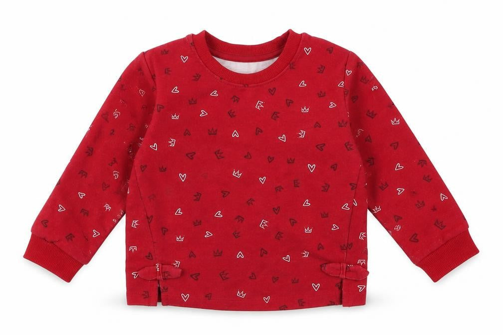 Matalan Boys Red   Basic T-Shirt Size 12-18 Months  - Crowns