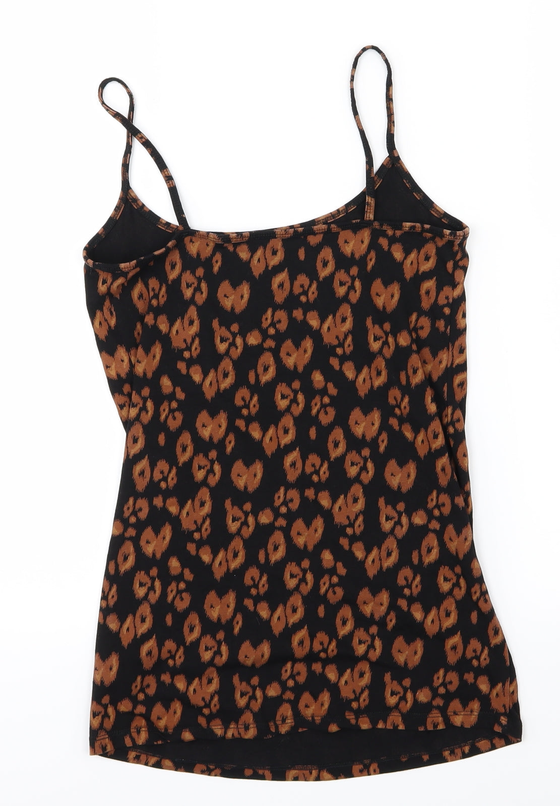 NEXT Womens Orange Animal Print  Basic Tank Size 10