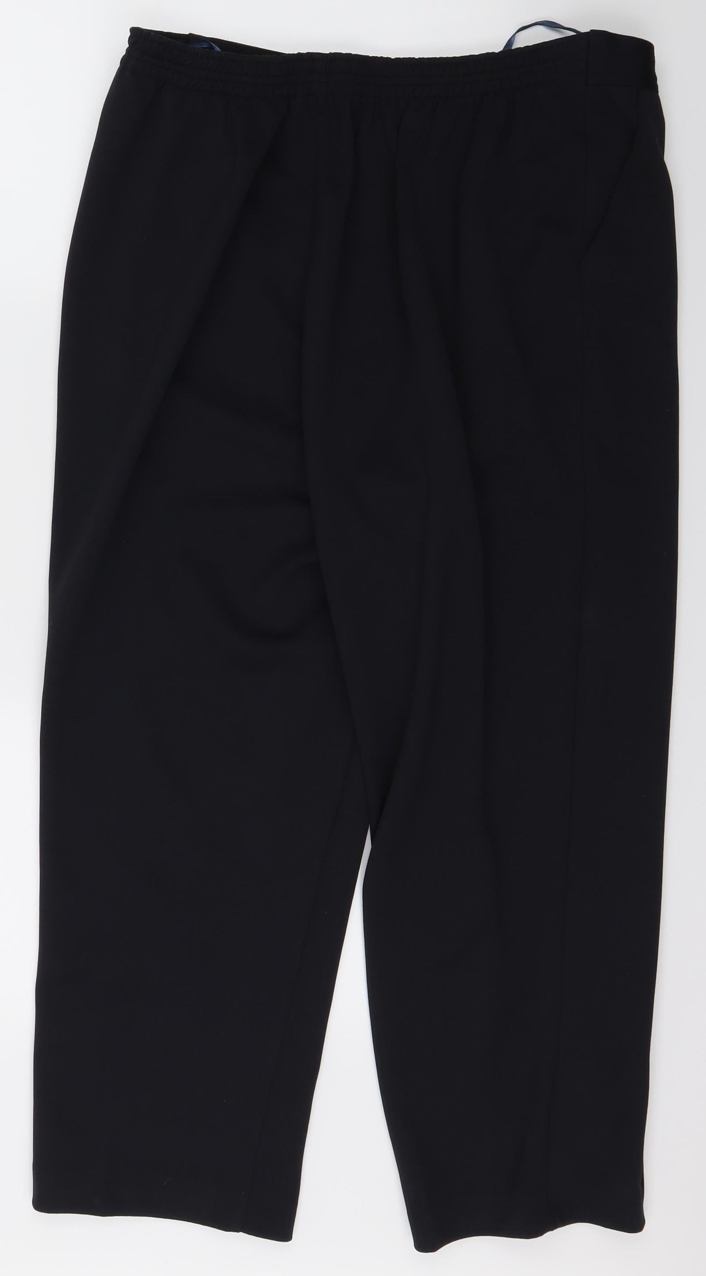 BM Womens Blue   Dress Pants Trousers Size 16 L25 in