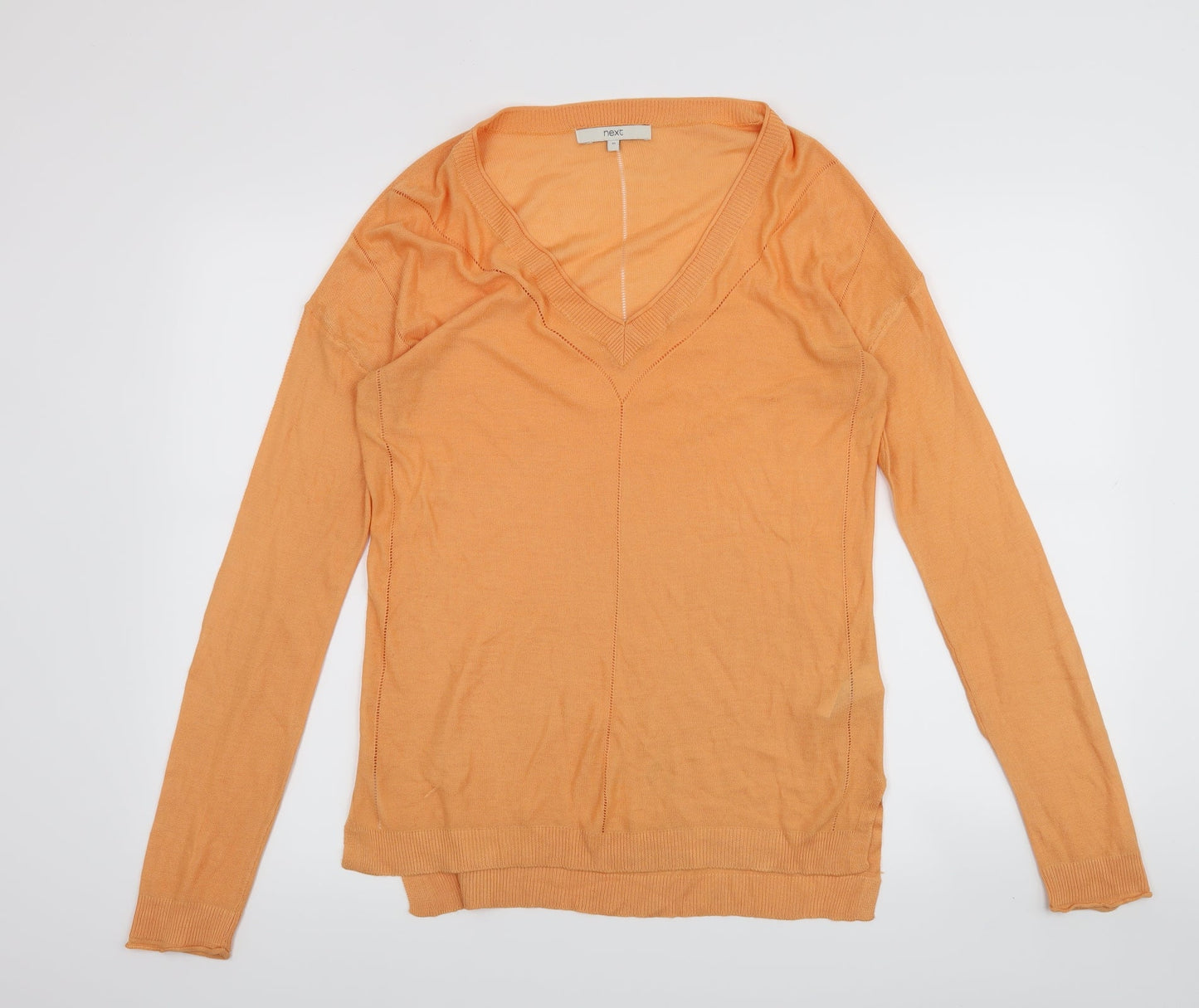 NEXT Womens Orange   Pullover Jumper Size 10