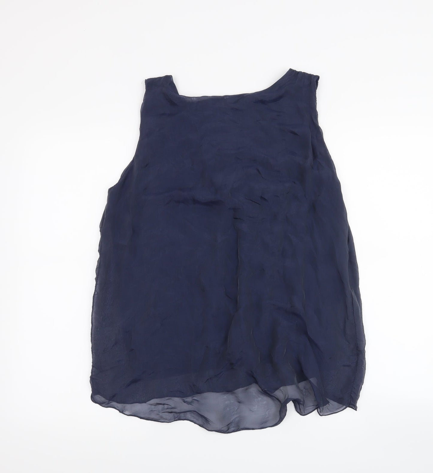 Stock Shop Womens Blue   Basic Tank Size M