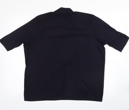 Front view of F&F women’s blue jumper, size UK 20