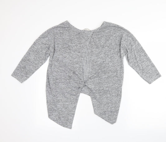 Miss Selfridge Womens Grey   Pullover Jumper Size 10