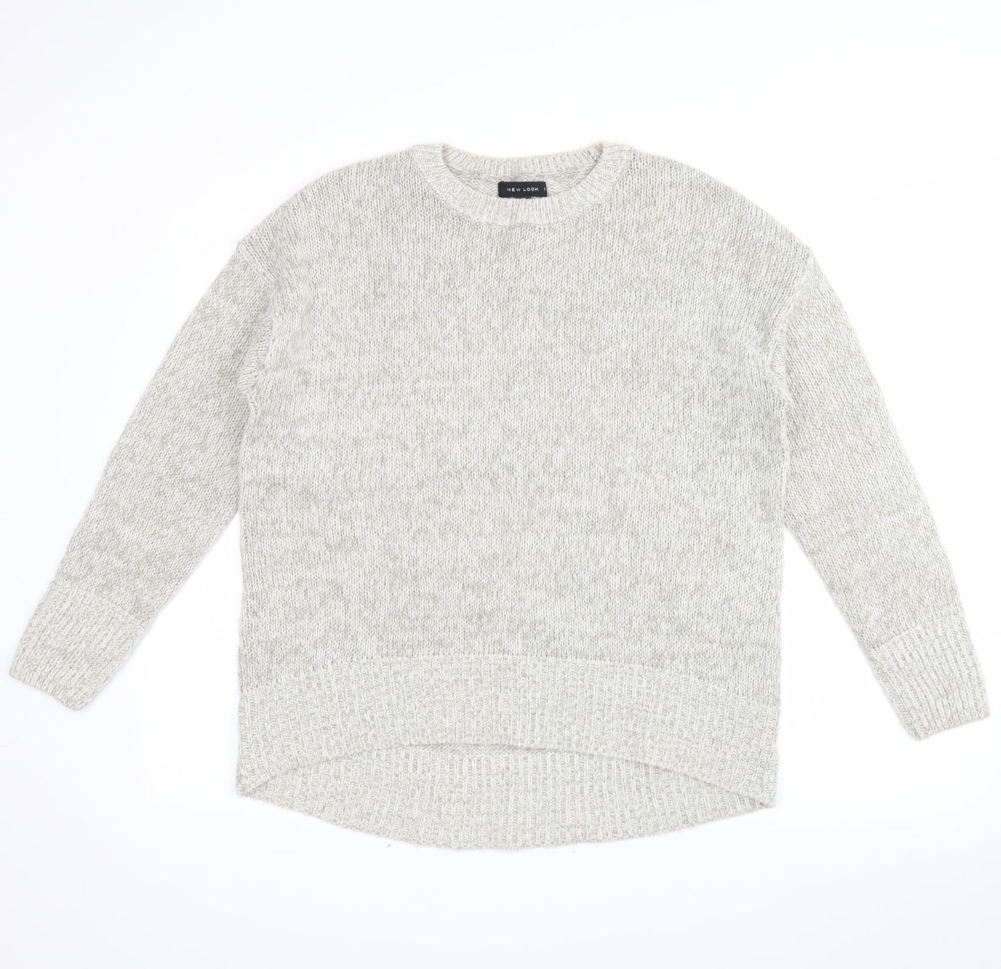 New Look Womens Grey   Pullover Jumper Size M