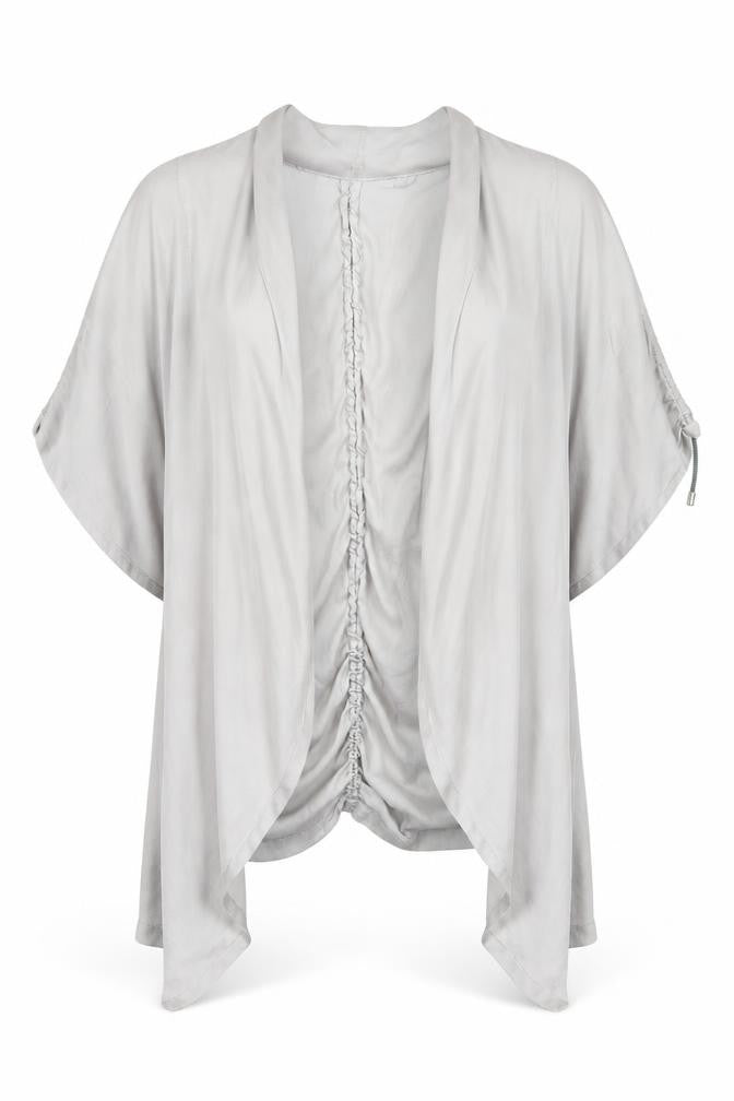 River Island Womens Grey   Basic Blouse Size 6