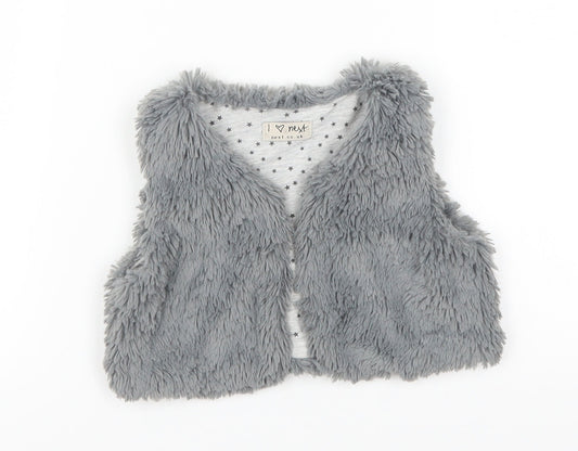 NEXT Baby Grey   Jacket Waistcoat Size 12-18 Months