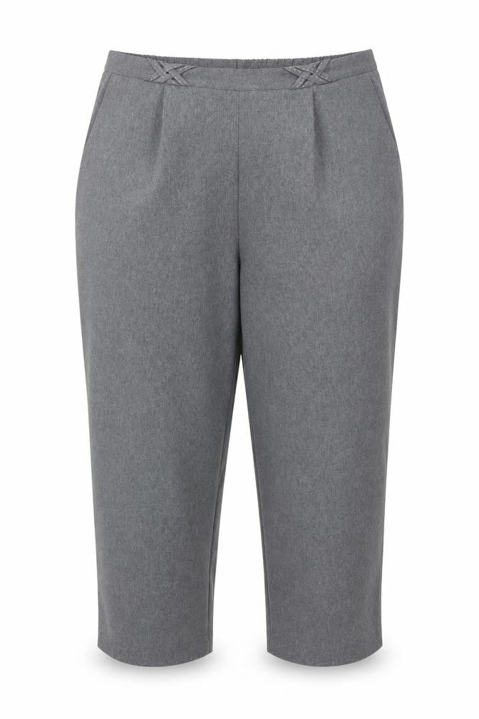 Bonmarché Womens Grey Trousers Size 18 L24 in