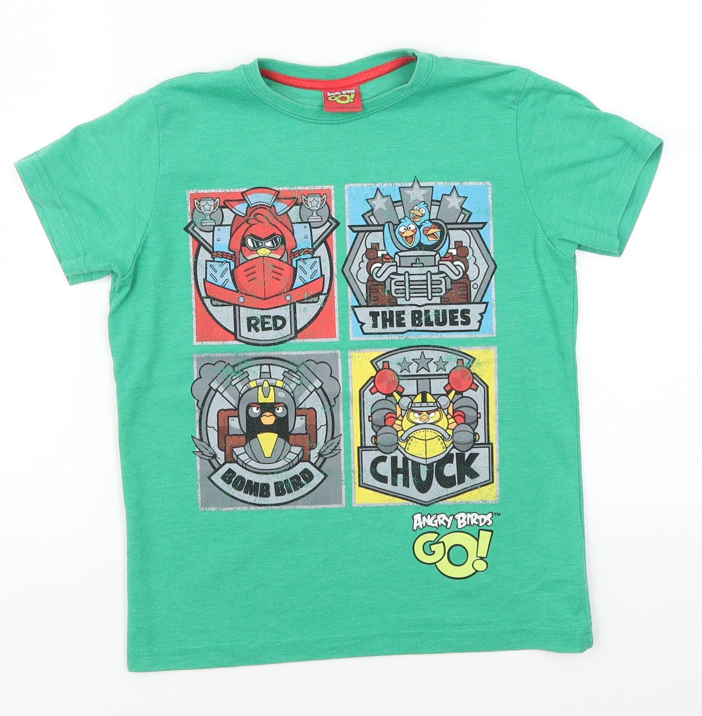 NEXT Boys Green   Basic T-Shirt Size 7 Years