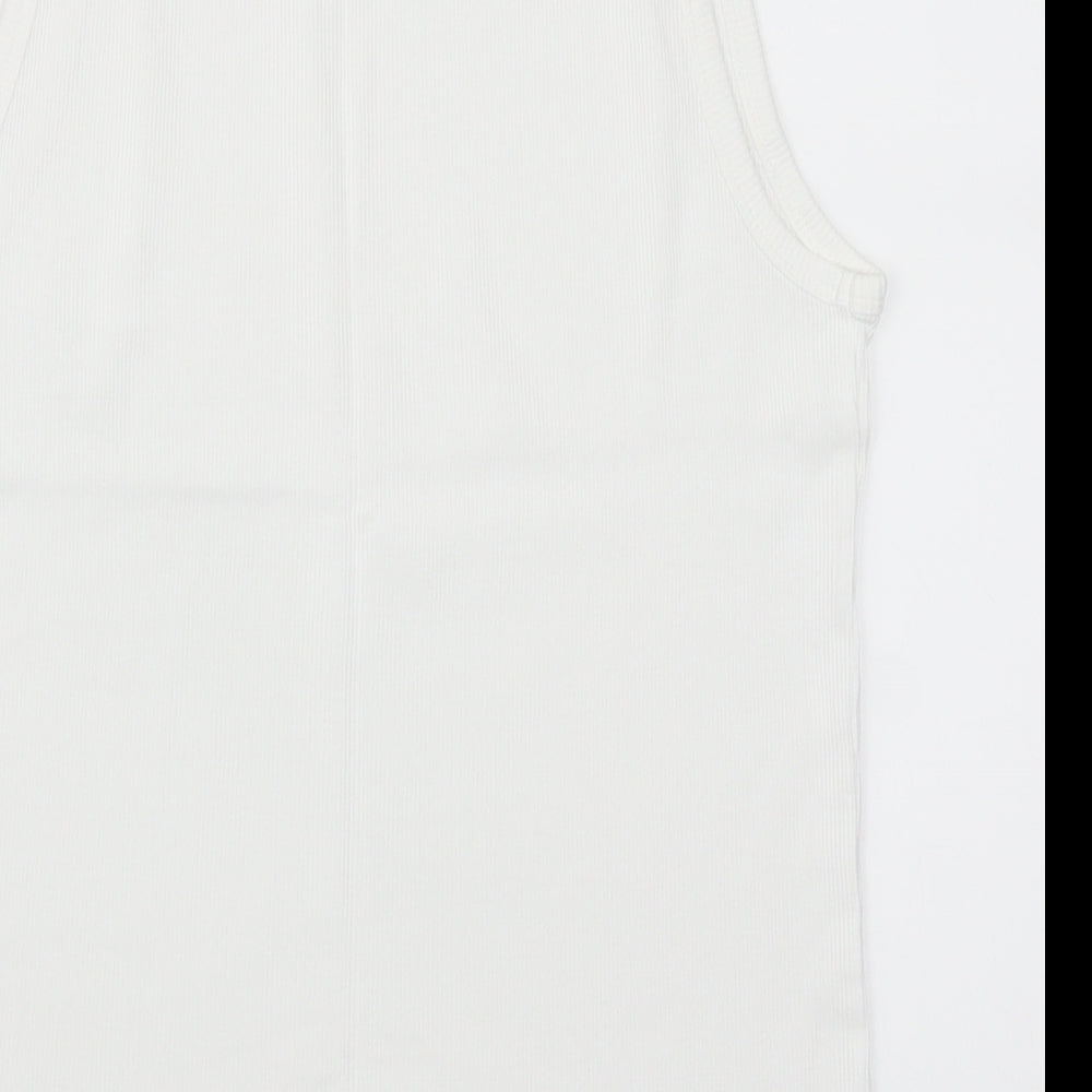 Peacocks Mens White    T-Shirt Size L