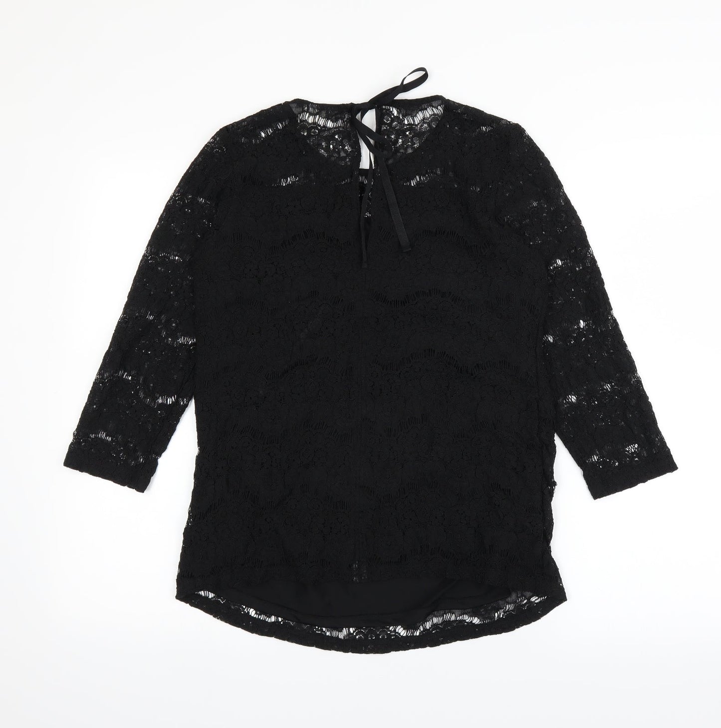 H&M Womens Black   Basic T-Shirt Size M