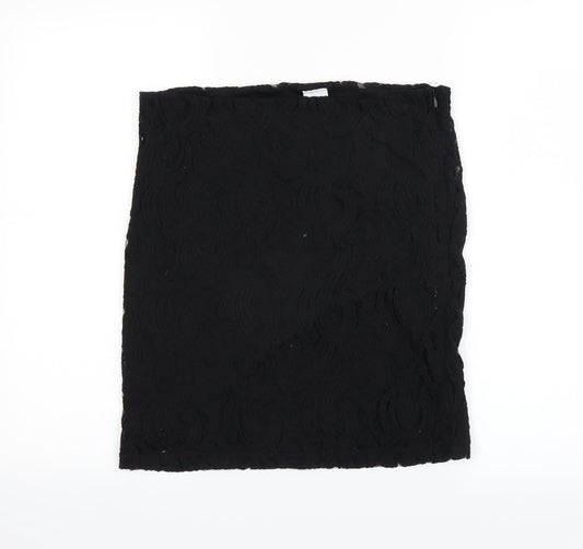 Items Womens Black   A-Line Skirt Size L