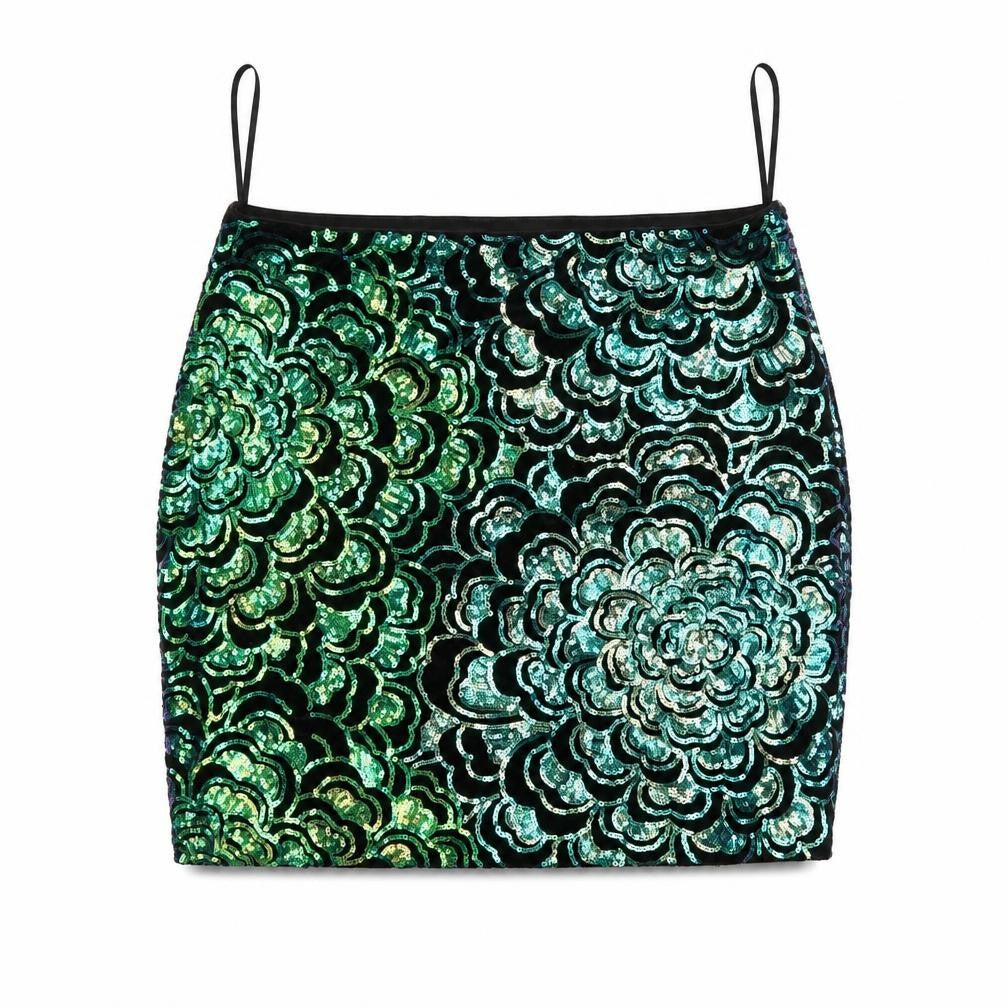 H&M Womens Black   A-Line Skirt Size S