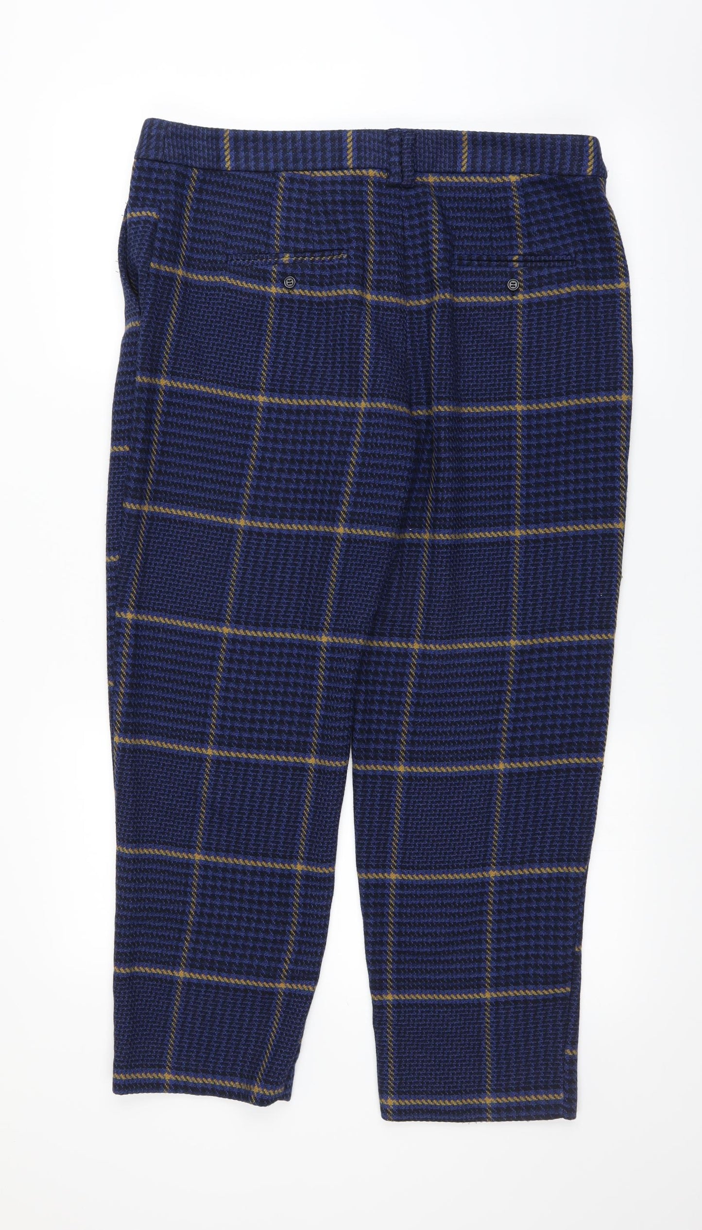 Marks and Spencer Womens Blue   Dress Pants Trousers Size 14 L26 in