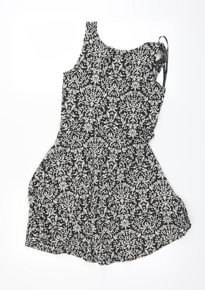 Back view of Atmosphere women’s black a-line, size UK 10