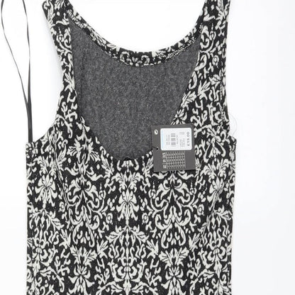 Close-up detail of Atmosphere women’s black a-line, size UK 10