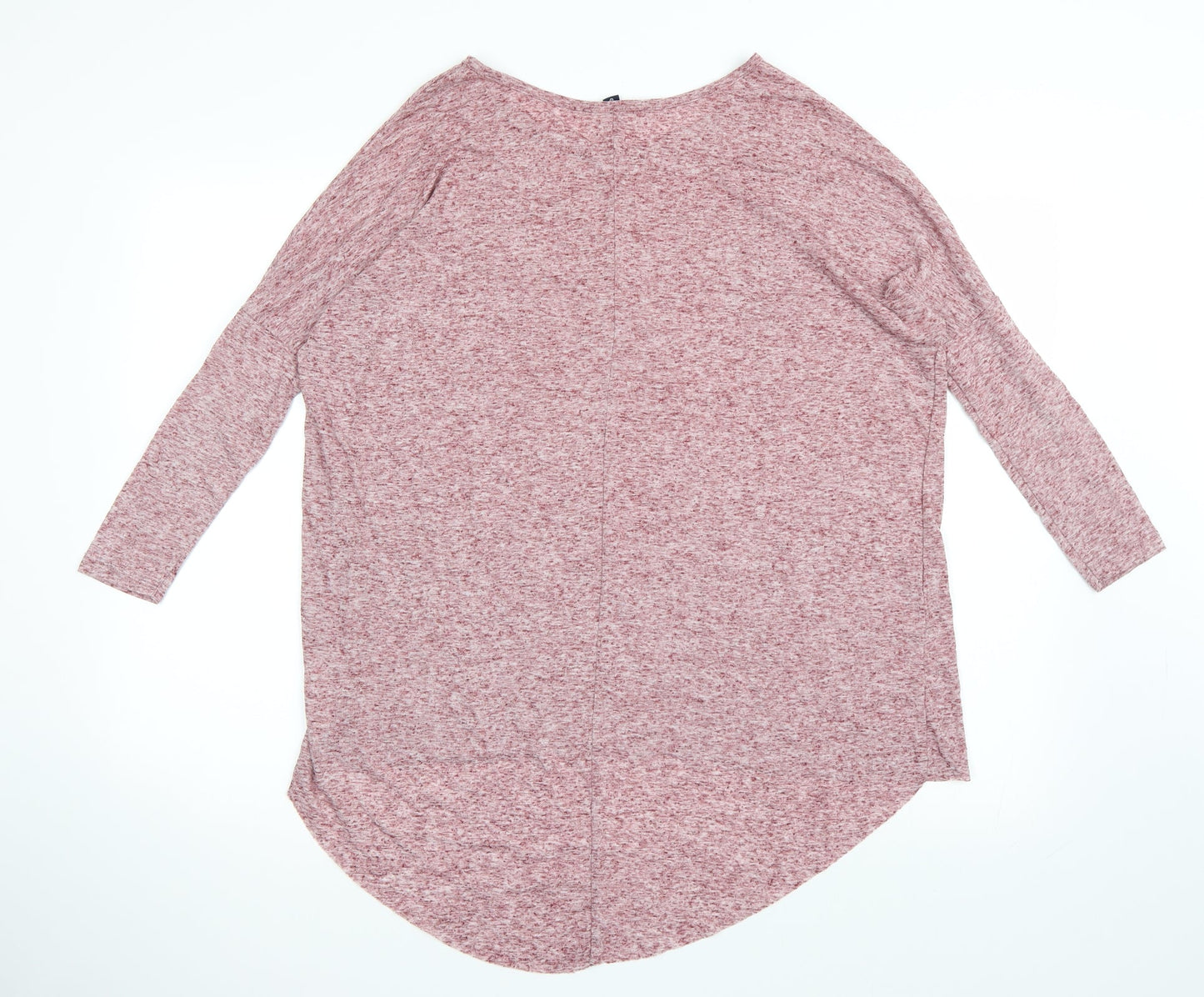 Blonde & Blonde  Womens Pink   Basic T-Shirt Size 8