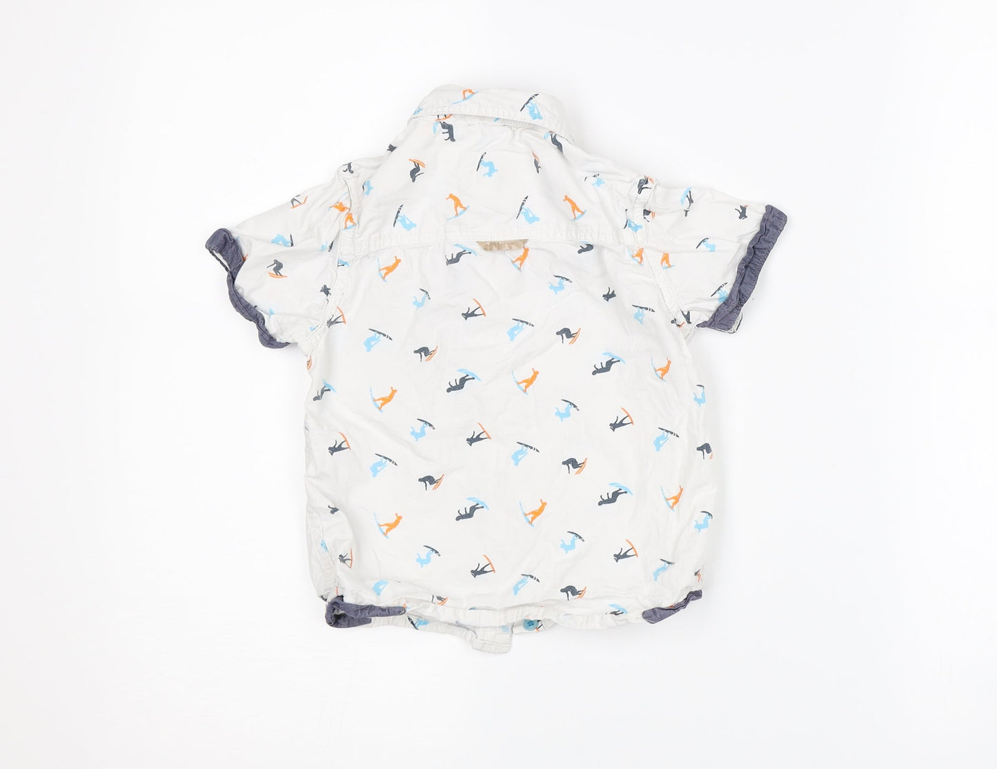 point cove Boys White   Basic Button-Up Size 2-3 Years  - surf