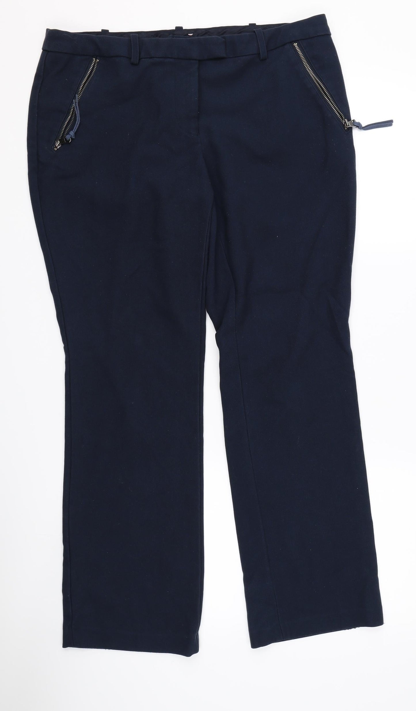 NEXT Womens Blue   Trousers  Size 34 in L27 in