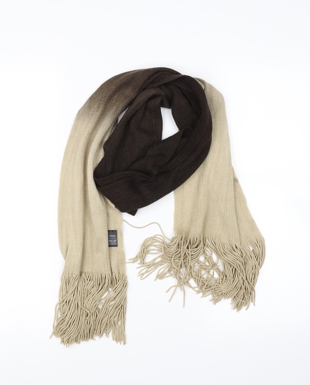 M&S Womens Brown    Scarf
