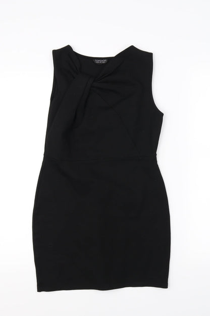 Topshop Womens Black   Mini  Size 10