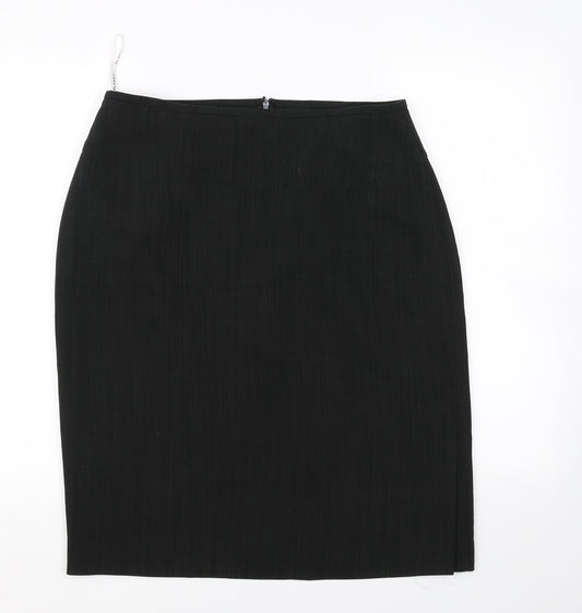 planet Womens Black   Pettiskirt Skirt Size 14