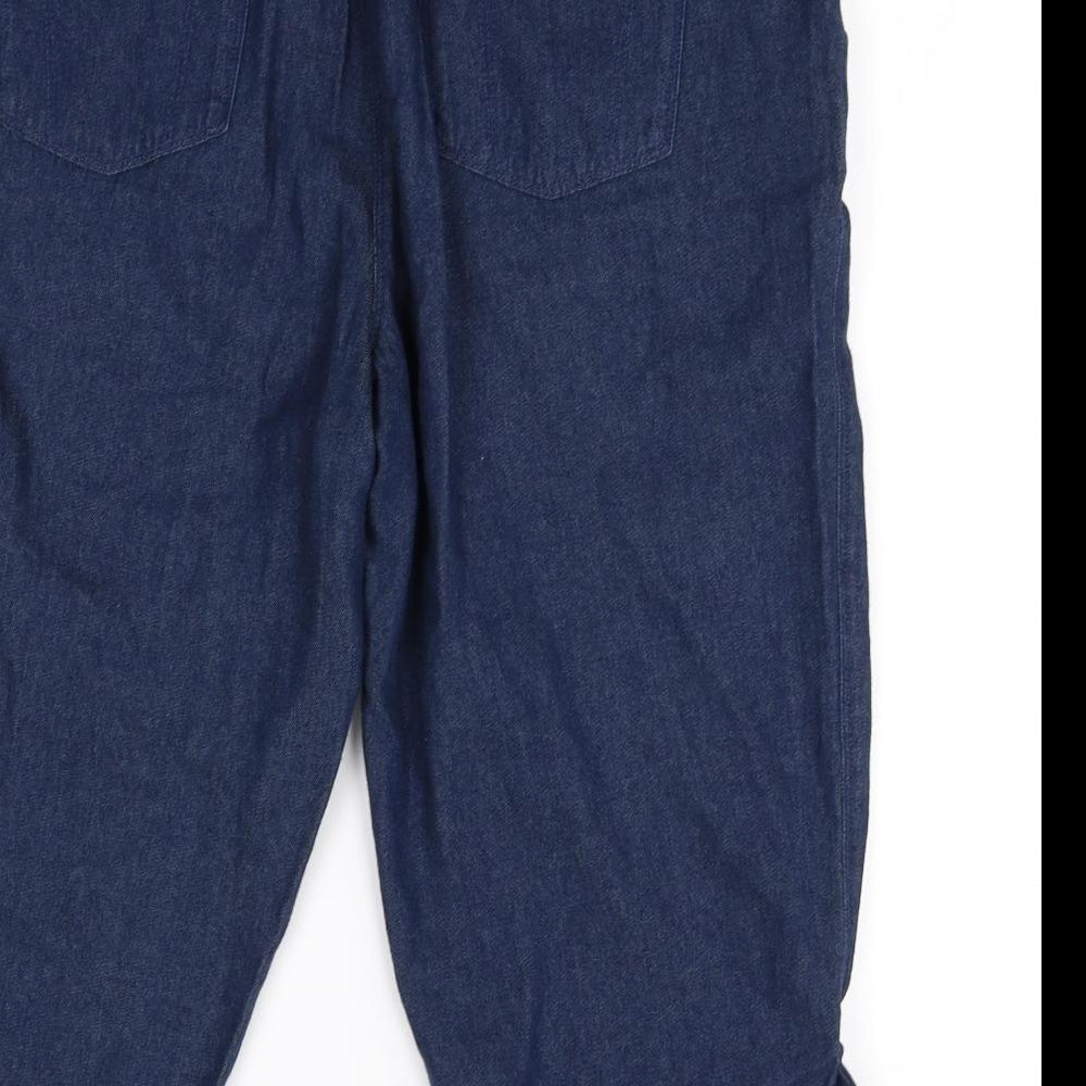 BHS Womens Blue   Cropped Jeans Size 12 L20 in