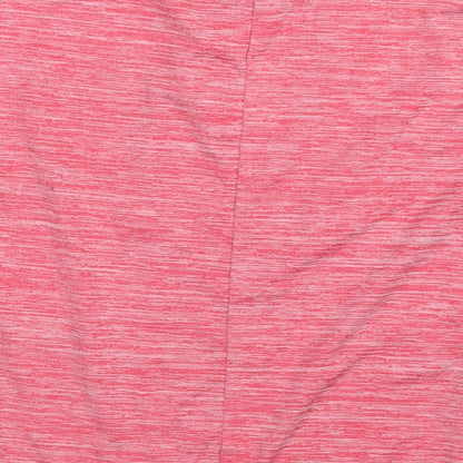 Brand and care label for higear girls’ pink basic t-shirt, size 5-6, years - #glamping