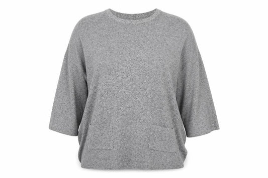 Front view of Primark women’s grey jumper, size L