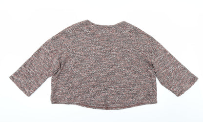 Back view of River Island women’s red basic t-shirt, size UK 16