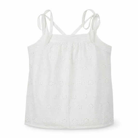 Dorothy Perkins Womens White Floral  Basic Tank Size 10