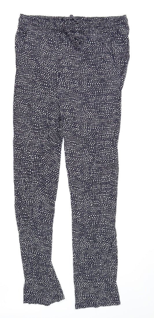 H&M Womens Blue Polka Dot  Cami Lounge Pants Size M