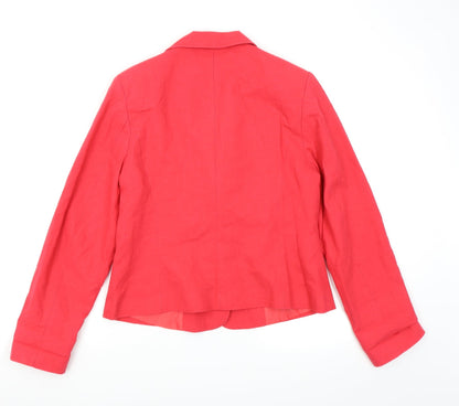 Back view of Asda George women’s pink jacket blazer, size UK 14