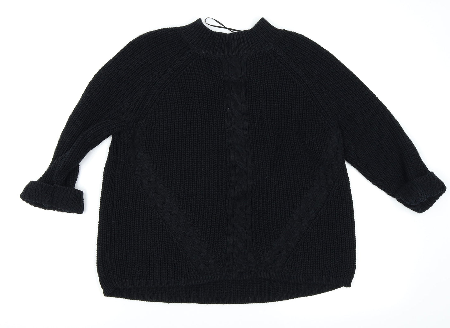 Asda George Womens Black   Pullover Jumper Size 14