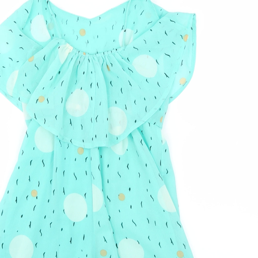 Primark Womens Green   Playsuit One-Piece Size 6