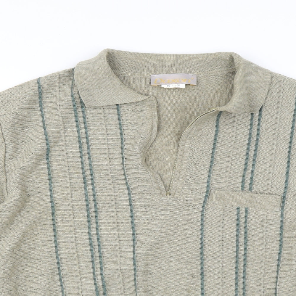 Daxon Mens Green   Pullover Jumper