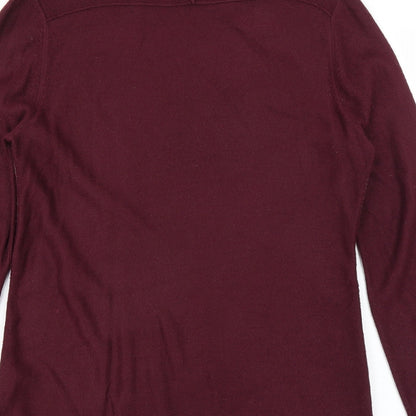 Brand and care label for Originals women’s purple jumper, size S, - glittery