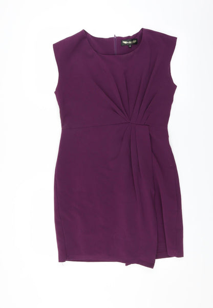 Preloved Angeleye Womens Purple   Sheath  Size M - Front