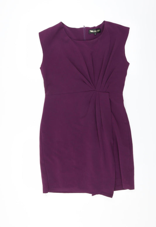 Angeleye Womens Purple   Sheath  Size M