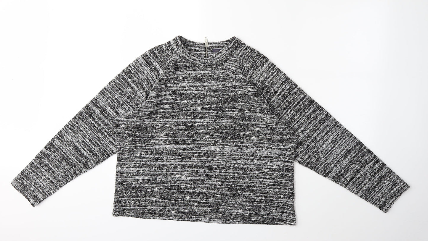 Marks and Spencer Womens Grey   Pullover Jumper Size 18